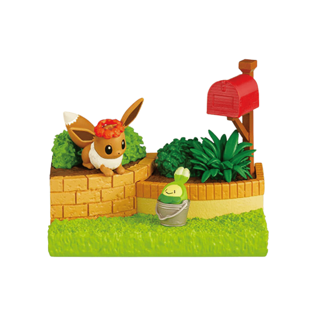 Re-Ment-PokemonTerrarium-CozyAfternoon-BlindBox-Eevee