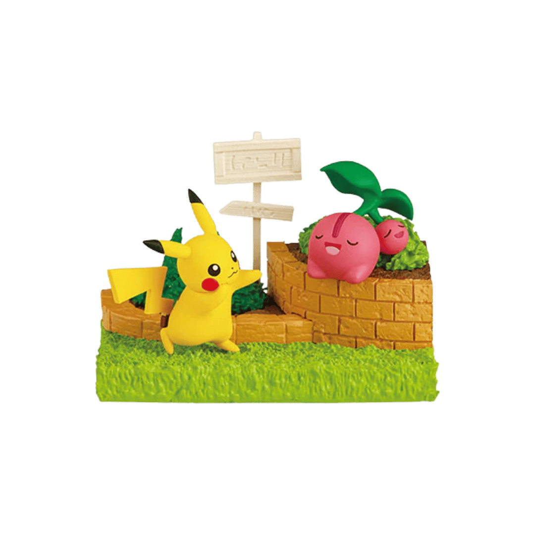 Re-Ment-PokemonTerrarium-CozyAfternoon-BlindBox-PikachuCherubi