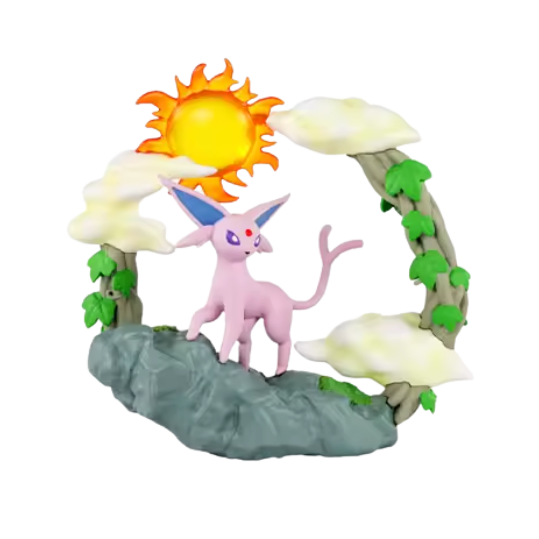 Re-Ment Pokémon Circular Diorama Blind Box featuring highly detailed miniatures of iconic Pokémon scenes, perfect for collectors and display.