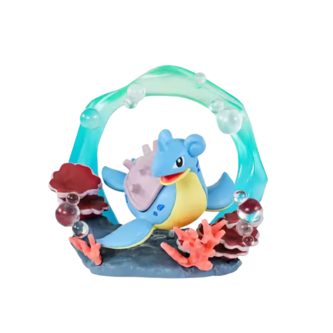 Re-Ment Pokémon Circular Diorama Blind Box featuring highly detailed miniatures of iconic Pokémon scenes, perfect for collectors and display.