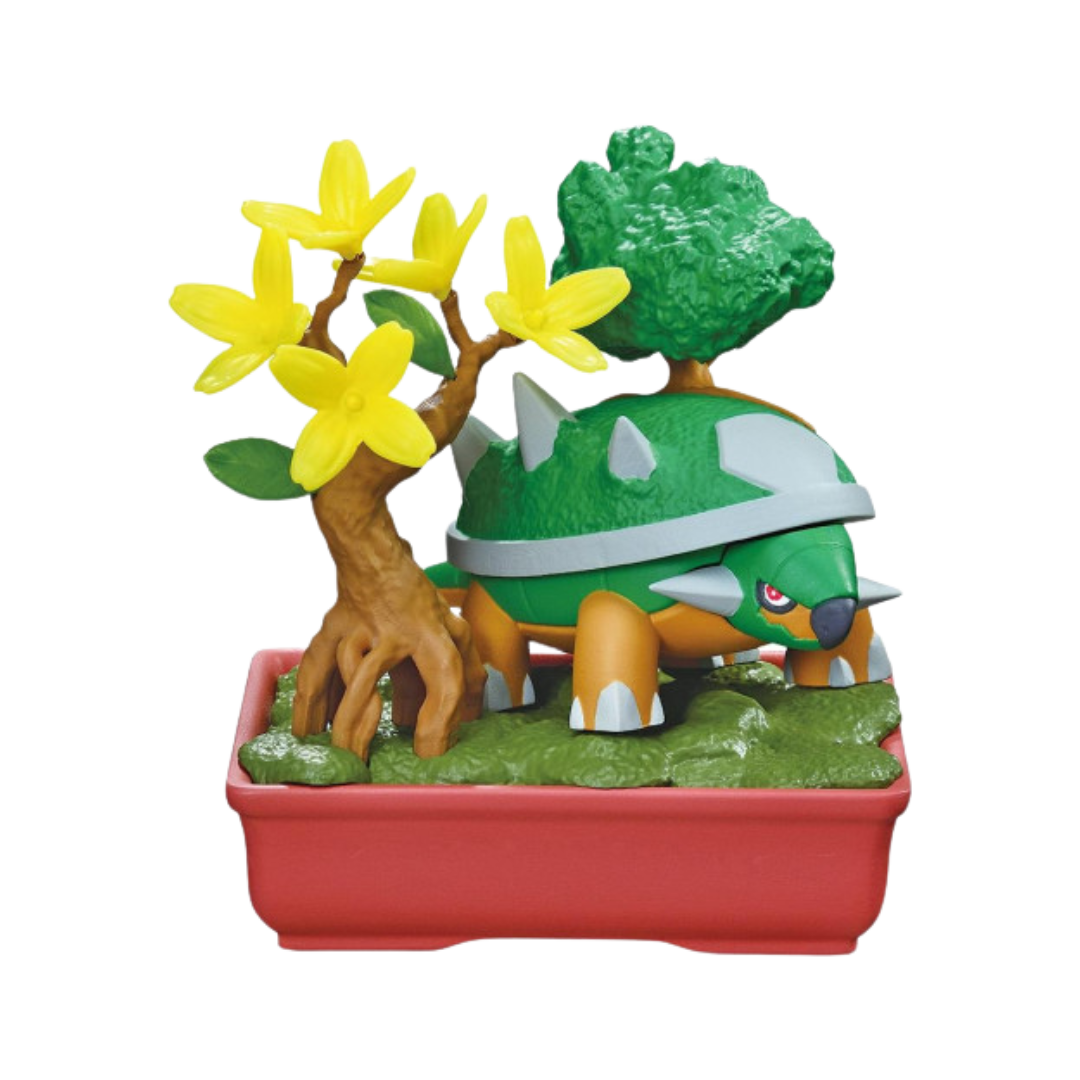 Re-Ment Pokémon Pocket Bonsai Vol. 3 Blind Box collectible figure with Pikachu, Vaporeon, and other mini bonsai-style Pokémon dioramas
