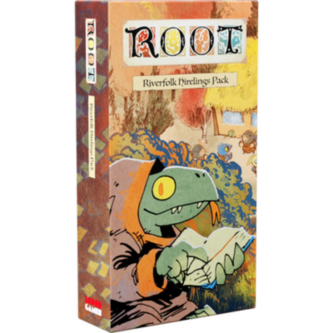 Root Riverfolk Hirelings Pack with hireling cards and tokens
