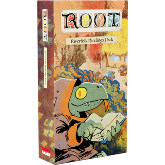 Root Riverfolk Hirelings Pack with hireling cards and tokens
