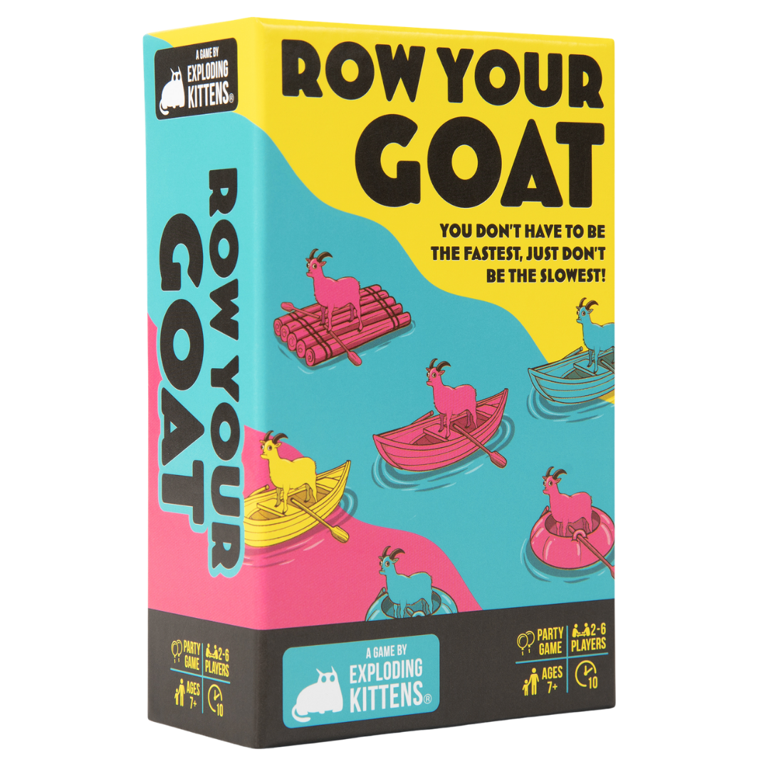 Row Your Goat fast slapping picture matching party game for family game night