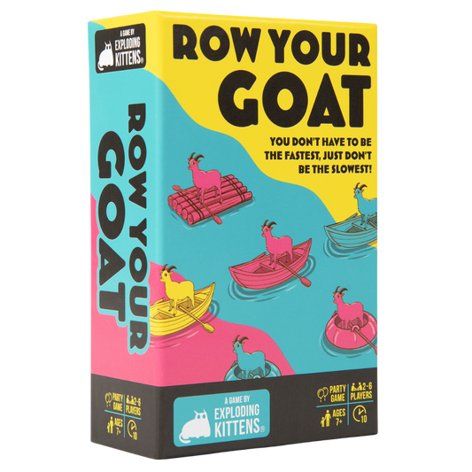 Row Your Goat fast slapping picture matching party game for family game night
