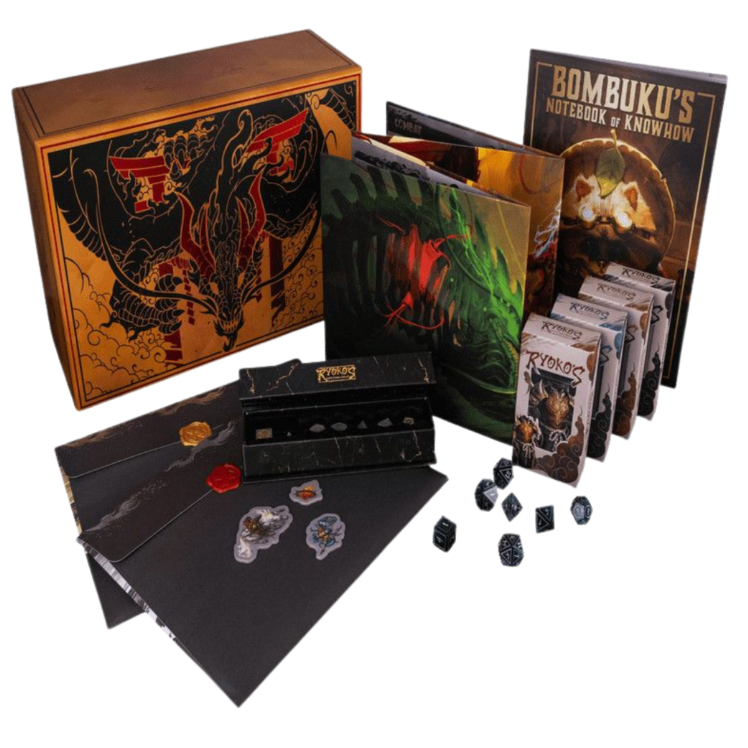 Ryoko_s Guide To The Yokai Realms Deluxe Box Contents Image
