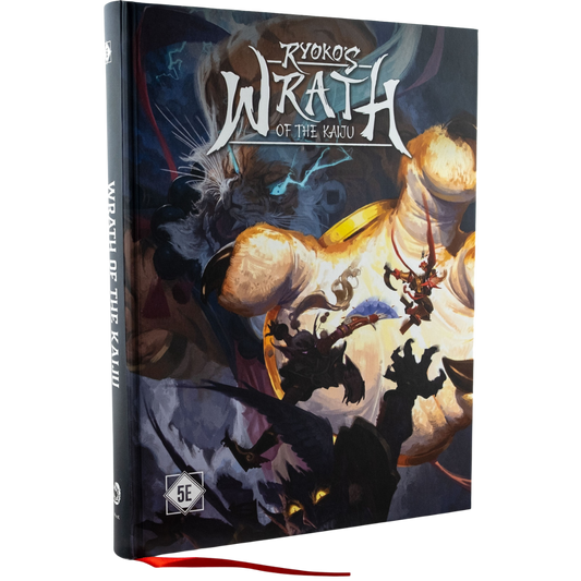 Ryoko's Wrath of the Kaiju campaign adventure featuring giant monsters and Yokai Realms fantasy roleplaying gameplay