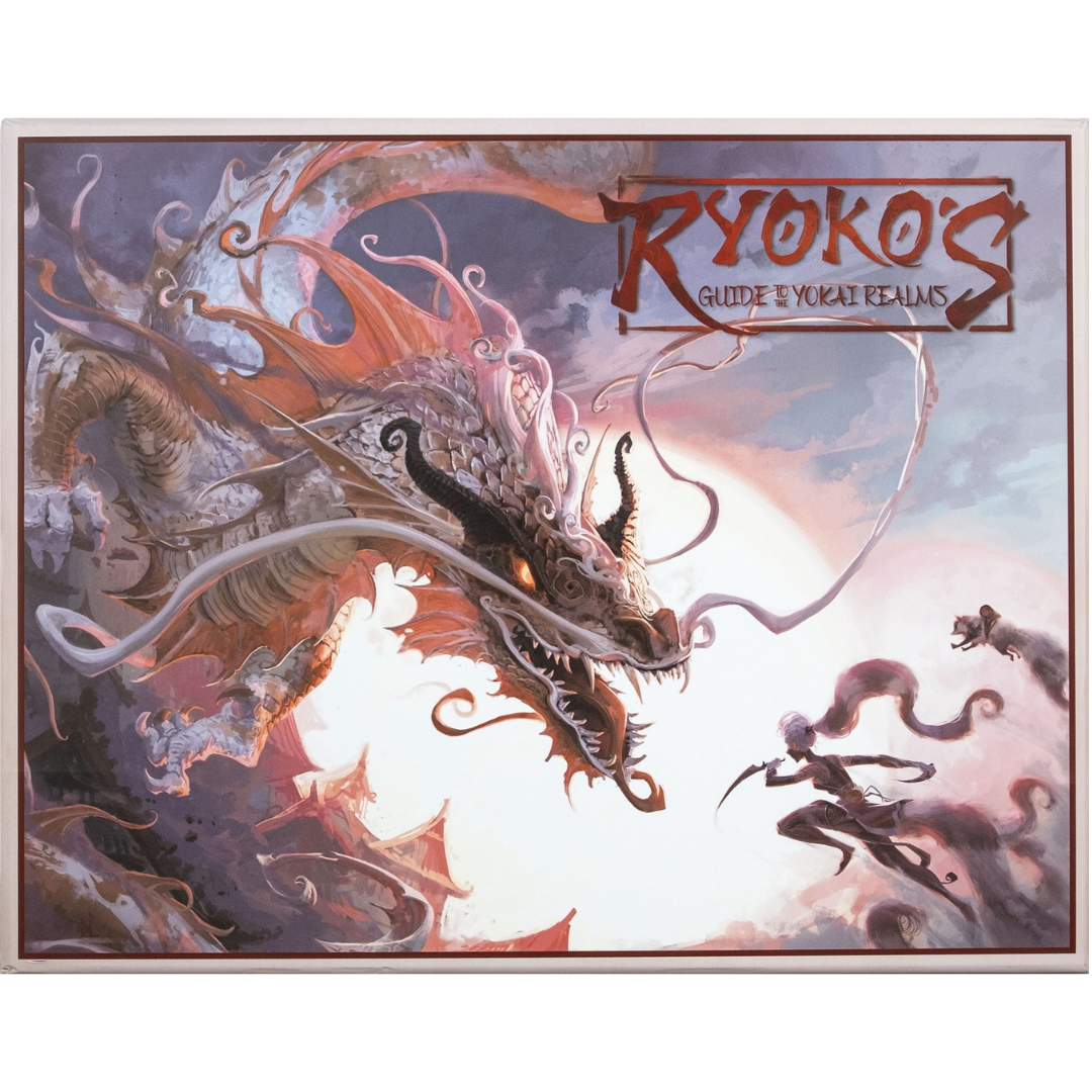 Ryoko's Guide to the Yokai Realms Core Accessory Box with premium tabletop RPG accessories and tools