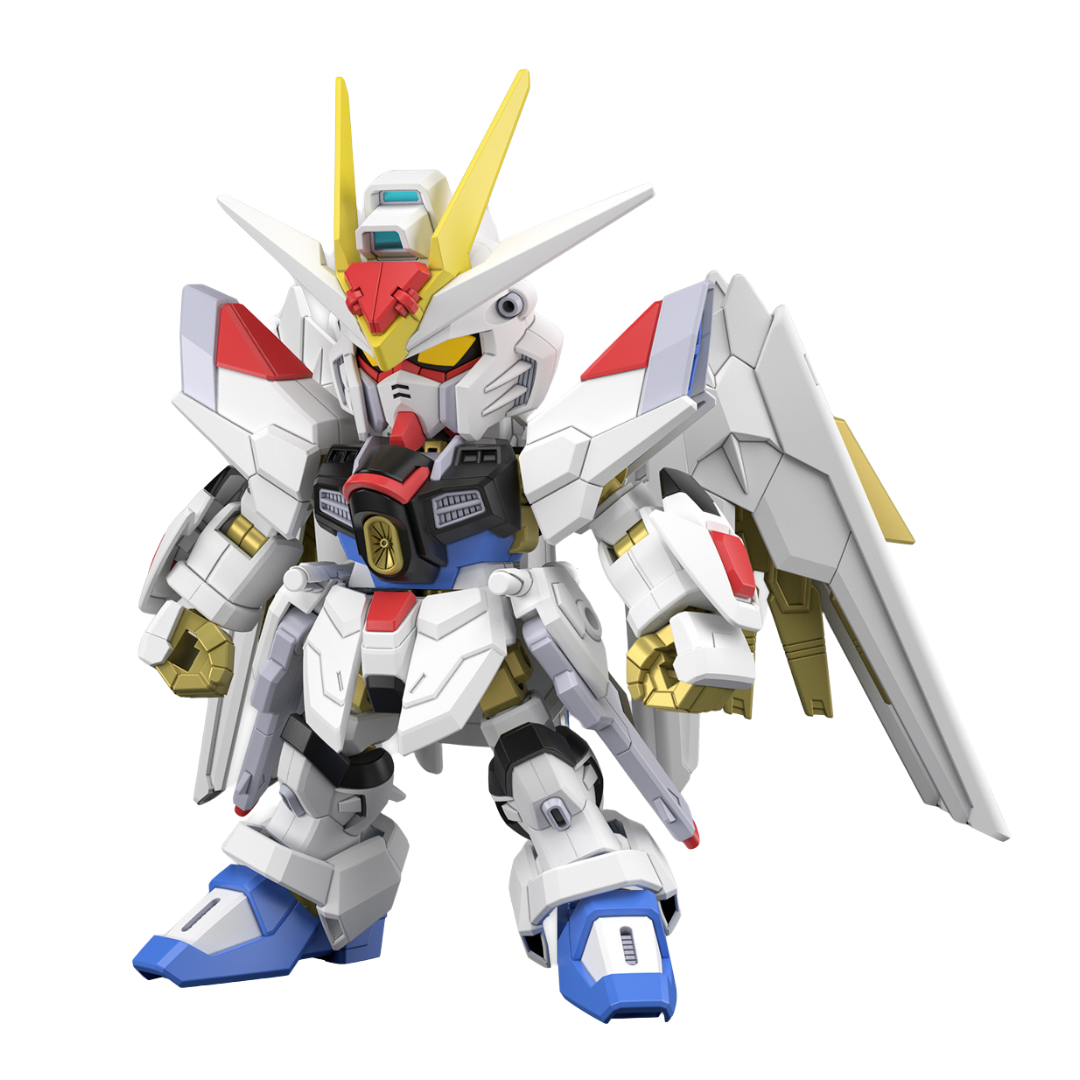 Chibi Gundam SD Gundam Cross Silhouette Mighty Strike Freedom