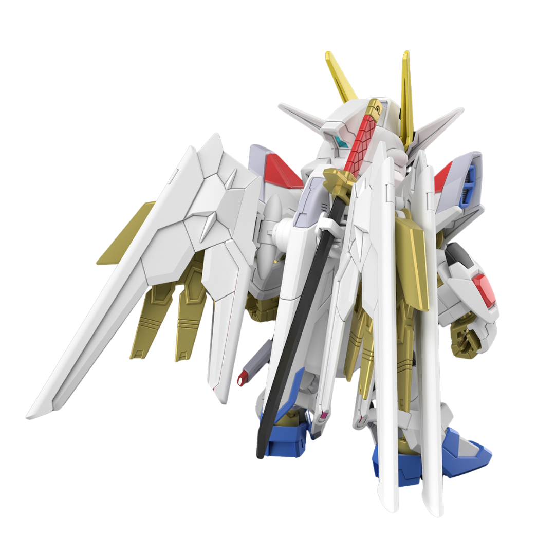 SD Gundam Cross Silhouette Mighty Strike Freedom, chibi