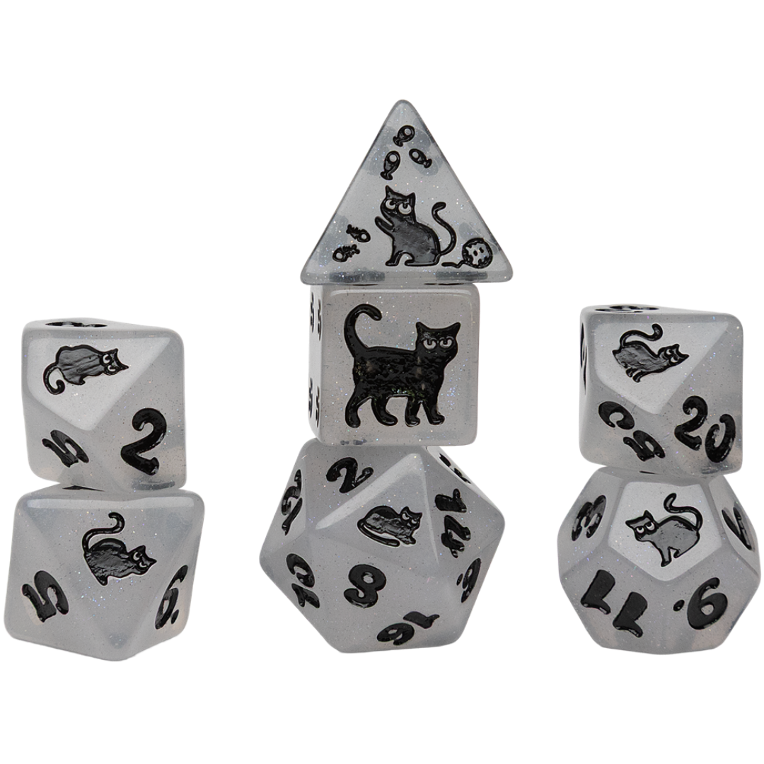 Sirius Dice Shimmerpaw polyhedral dice set for D&D and tabletop RPG gameplay