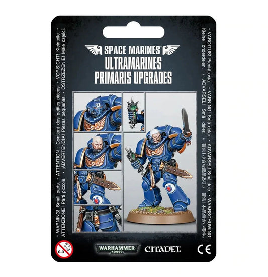 Warhammer 40k - Space Marines - Ultramarines Primaris Upgrades Pack Image