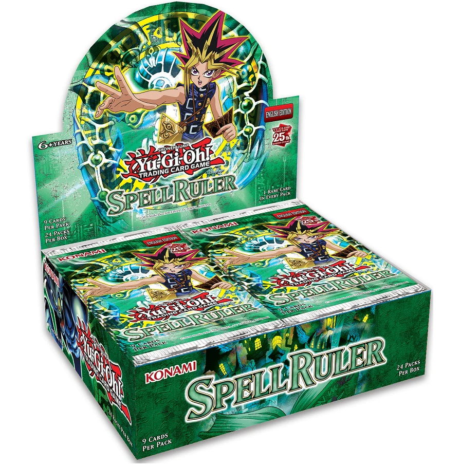 Yu-Gi-Oh! - 25th Anniversary - Spell Ruler - Booster Box – Top Shelf ...