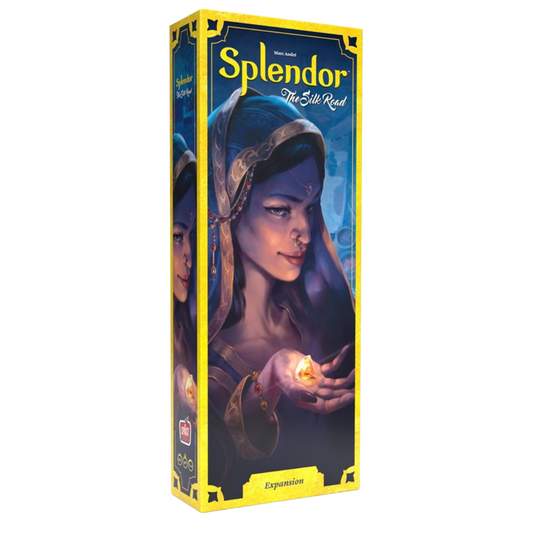 Splendor Silk Road Expansion board game with city tiles and trading post modules adding new strategic victory paths