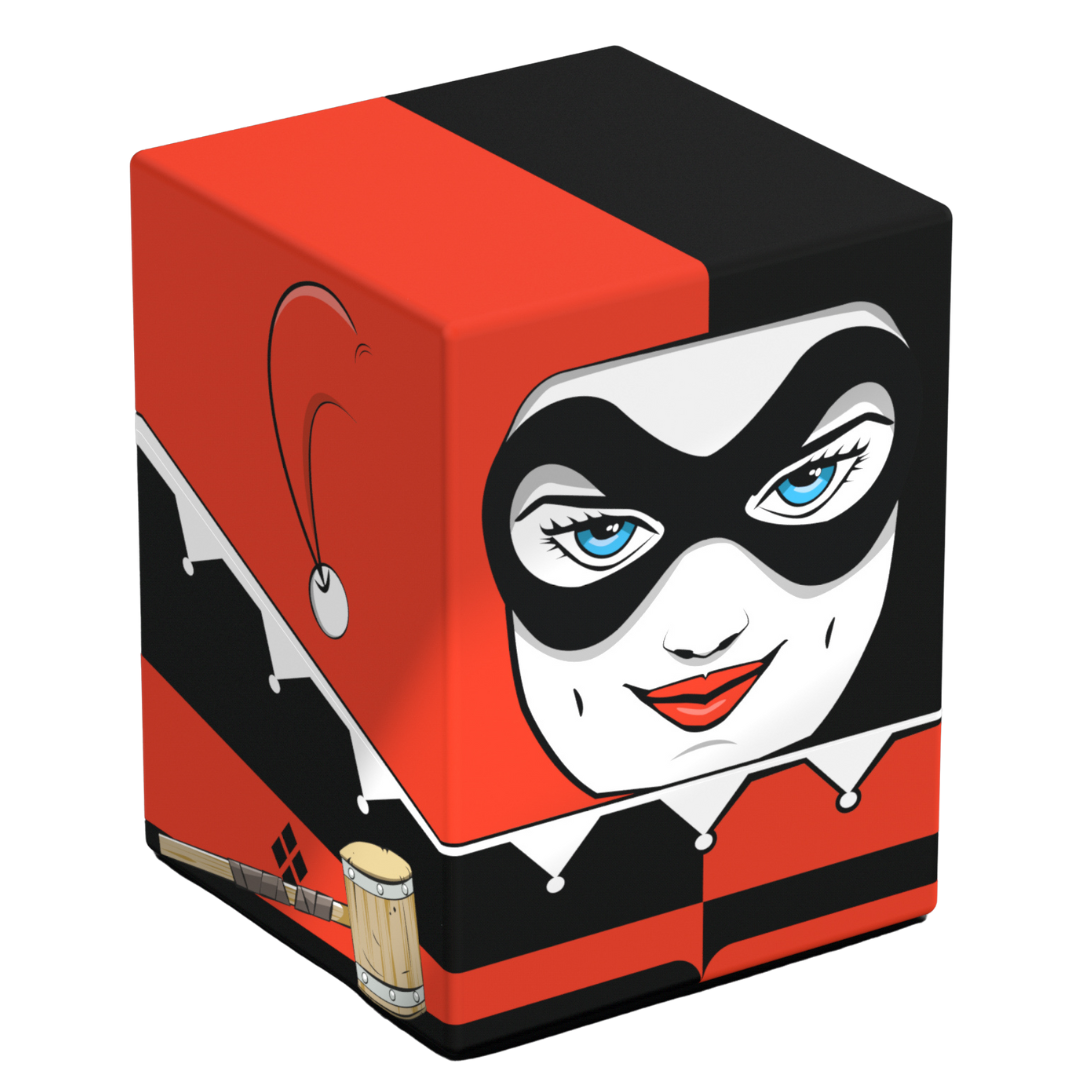 Deck box featuring Harley Quinn from DC Comics