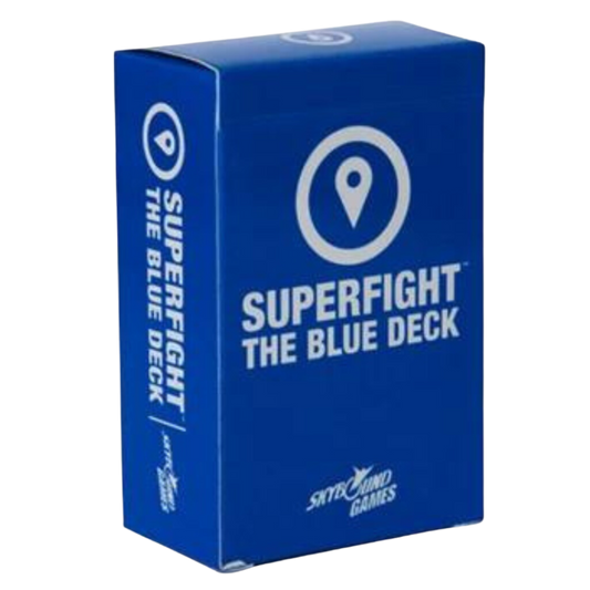 Superfight Blue Deck Locations expansion with 100 new dynamic settings to change the battlefield and add chaos to every showdown.