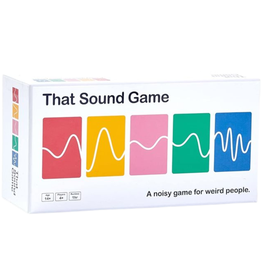 That Sound Game party game with fast-paced, noisy gameplay, perfect for game nights and group fun.