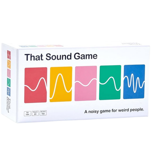 That Sound Game party game with fast-paced, noisy gameplay, perfect for game nights and group fun.