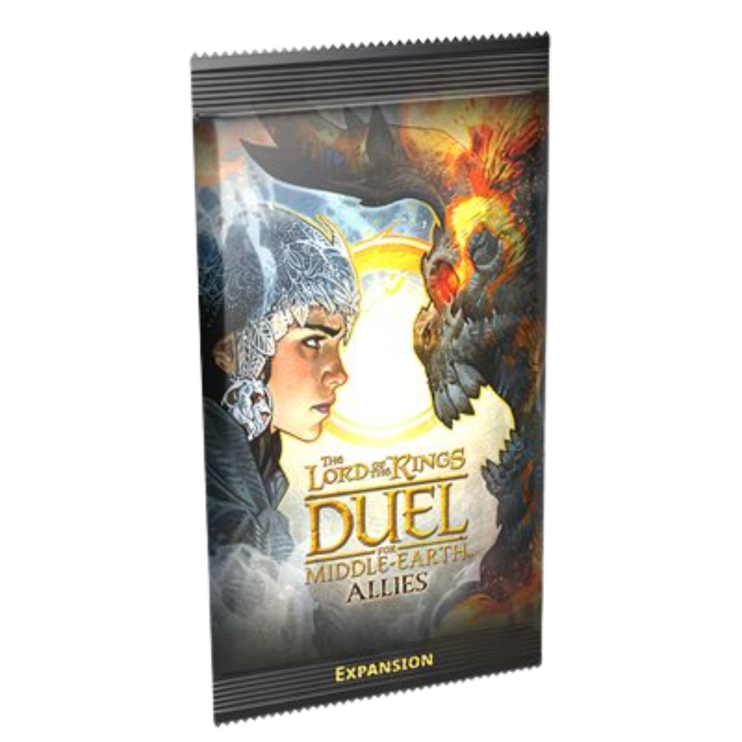 The Lord of the Rings Duel for Middle-earth Allies expansion pack, 2-player board game add-on by Repos Production Canada