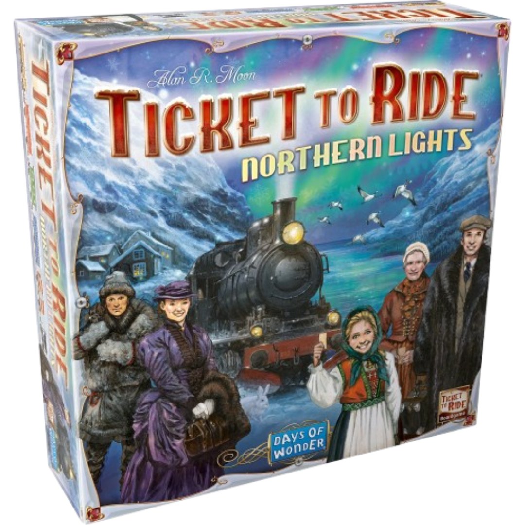 Ticket to Ride Northern Lights board game box