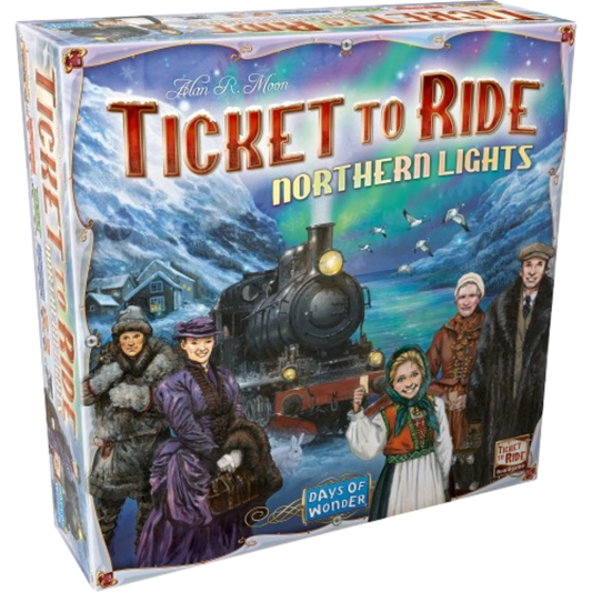 Ticket to Ride Northern Lights board game box