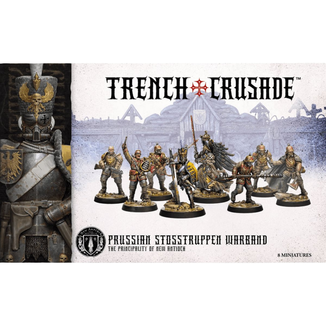 Trench Crusade Prussian Stosstruppen Warband plastic miniatures starter force