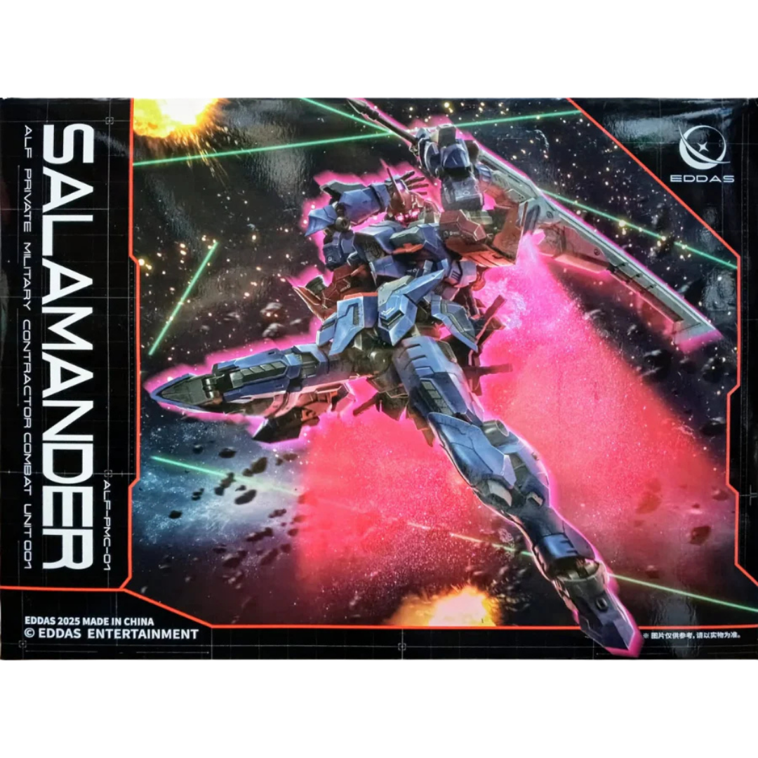 Tron Model Kit x Eddas Technology 1/100 Salamander mecha kit with beam effects