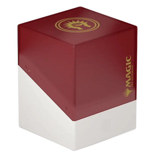 Ultimate Guard Boulder 100+ Boros deck box – premium MTG card storage with a bold Boros design, durable protection, and secure fit for Magic: The Gathering decks.