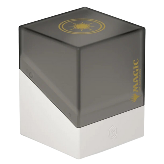 Ultimate Guard Boulder 100+ Orzhov deck box – premium Magic: The Gathering storage with gothic design, strong protection, and secure fit for MTG decks.