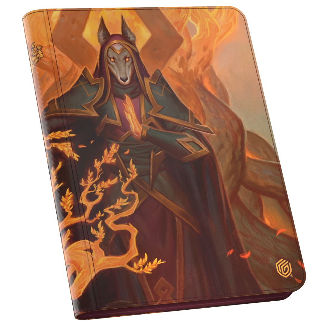 Ultimate Guard 9 Pocket Zipfolio MTG Tarkir Dragonstorm V5, high-quality trading card binder with secure zipper closure and official Tarkir Dragonstorm artwork for collectors.







