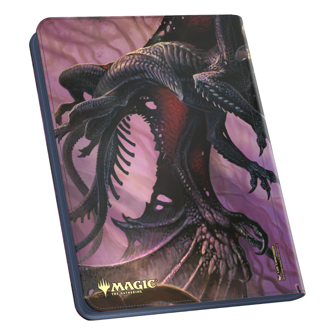 Ultimate Guard 9 Pocket Zipfolio MTG Tarkir Dragonstorm V6, high-quality binder with side-loading pockets and official Tarkir Dragonstorm artwork for secure card storage.







