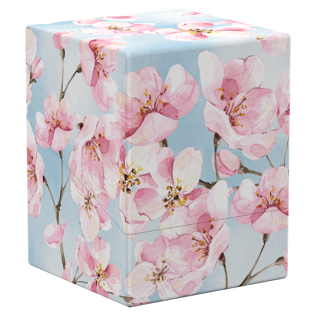 Ultimate Guard Boulder 100+ Cherry Blossom deck box for trading cards