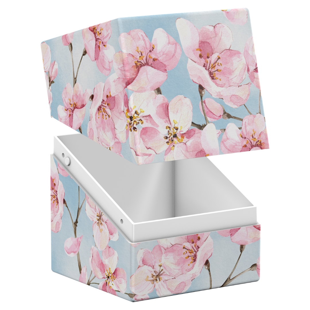 Ultimate Guard Boulder 100+ Cherry Blossom deck box for trading cards