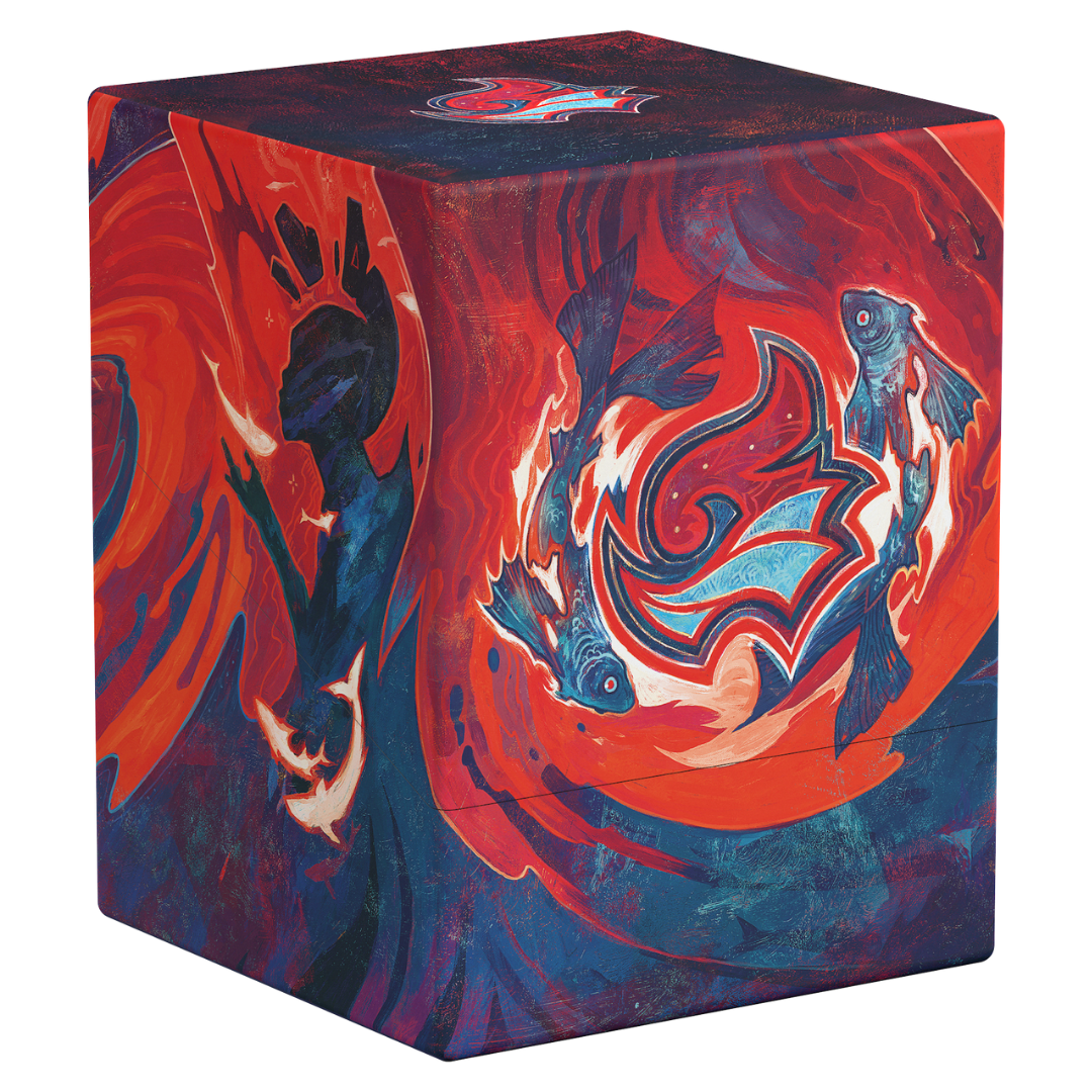 Ultimate Guard Boulder 100+ Prismari MTG deck box for double sleeved trading cards