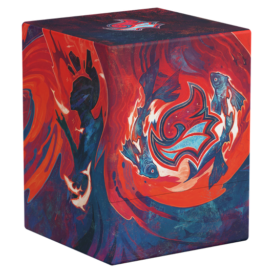 Ultimate Guard Boulder 100+ Prismari MTG deck box for double sleeved trading cards