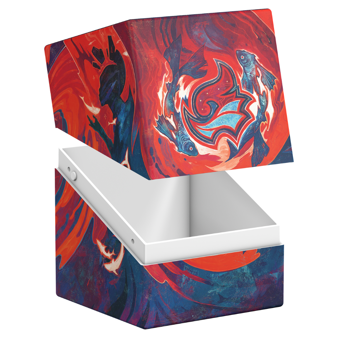 Ultimate Guard Boulder 100+ Prismari MTG deck box for double sleeved trading cards