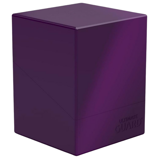 Ultimate Guard Boulder 100+ Solid deck box, durable and rigid card storage, fits 100+ double-sleeved or 120+ single-sleeved cards