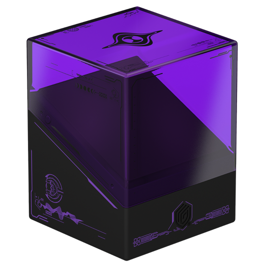 Ultimate Guard Boulder 100+ MTG Edge of Eternities Monoists deck box with transparent lid and solid base design