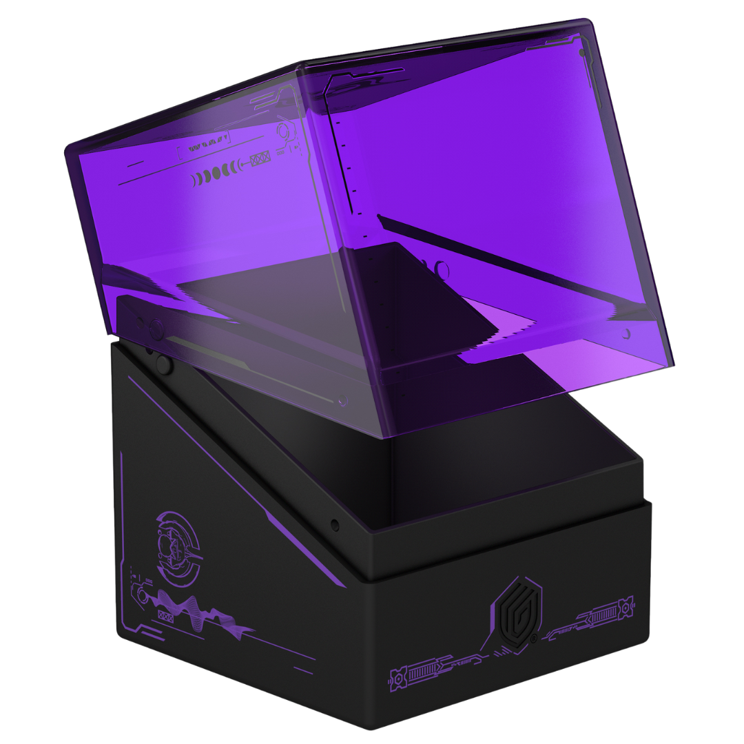 Ultimate Guard Boulder 100+ MTG Edge of Eternities Monoists Open Deck Box with printed transparent lid and solid base