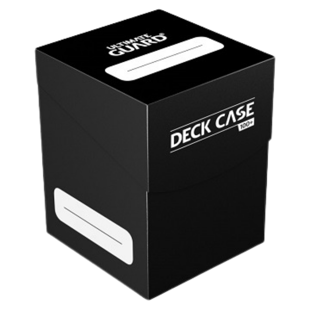 Ultimate Guard Deck Case 100+ Black durable card storage for MTG and Pokémon decks