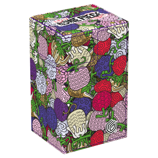 Ultimate Guard Flip N Tray 80+ One Piece Devilfruit Pattern deck box with accessory tray