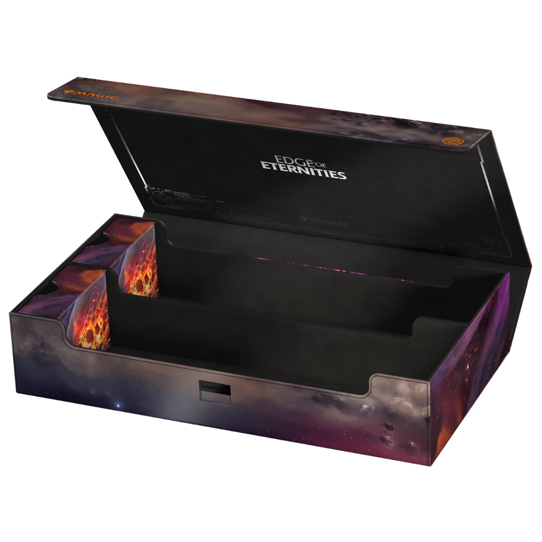 Ultimate Guard Omnihive 1000+ MTG Edge of Eternities premium card storage case with artwork