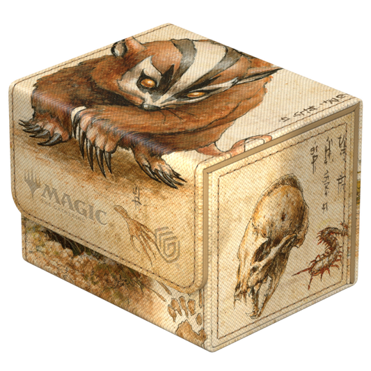 Ultimate Guard Sidewinder 100+ deck box with Avatar: The Last Airbender Green Mythic alternate art