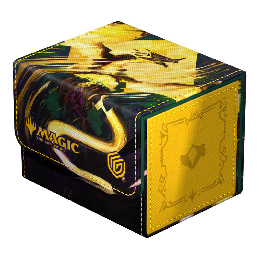 Ultimate Guard Sidewinder 100+ - Tarkir Dragonstorm - V1 deck box, featuring a bold design inspired by Tarkir’s dragons with durable construction and magnetic closure.








