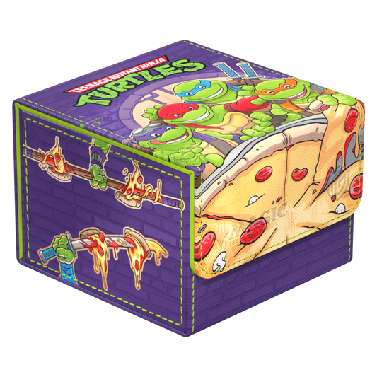 Ultimate Guard Sidewinder 133+ TMNT Pizza Box deck box for Magic The Gathering Commander cards