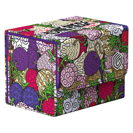 Ultimate Guard Sidewinder 80+ One Piece Devilfruit Pattern deck box for trading card storage and protection