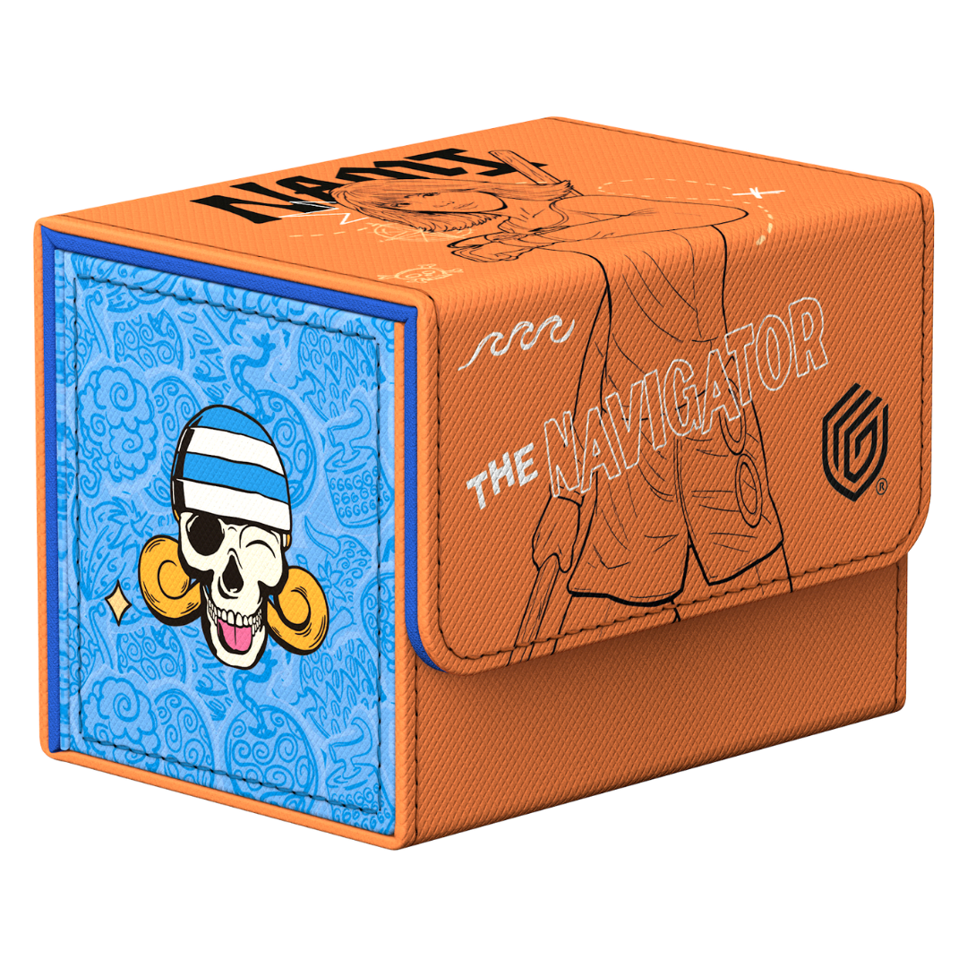 Ultimate Guard Sidewinder 80+ One Piece Nami deck box for trading card storage and protection