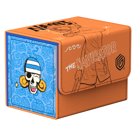 Ultimate Guard Sidewinder 80+ One Piece Nami deck box for trading card storage and protection
