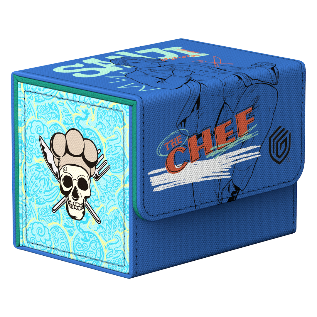 Ultimate Guard Sidewinder 80+ One Piece Sanji deck box for trading card storage and protection