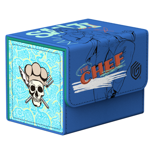 Ultimate Guard Sidewinder 80+ One Piece Sanji deck box for trading card storage and protection